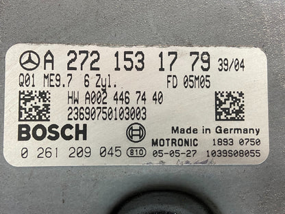 2006 to 2009 Mercedes 3.5L ECU E350 ML350 R350 Engine Computer Module AE4657 DG2