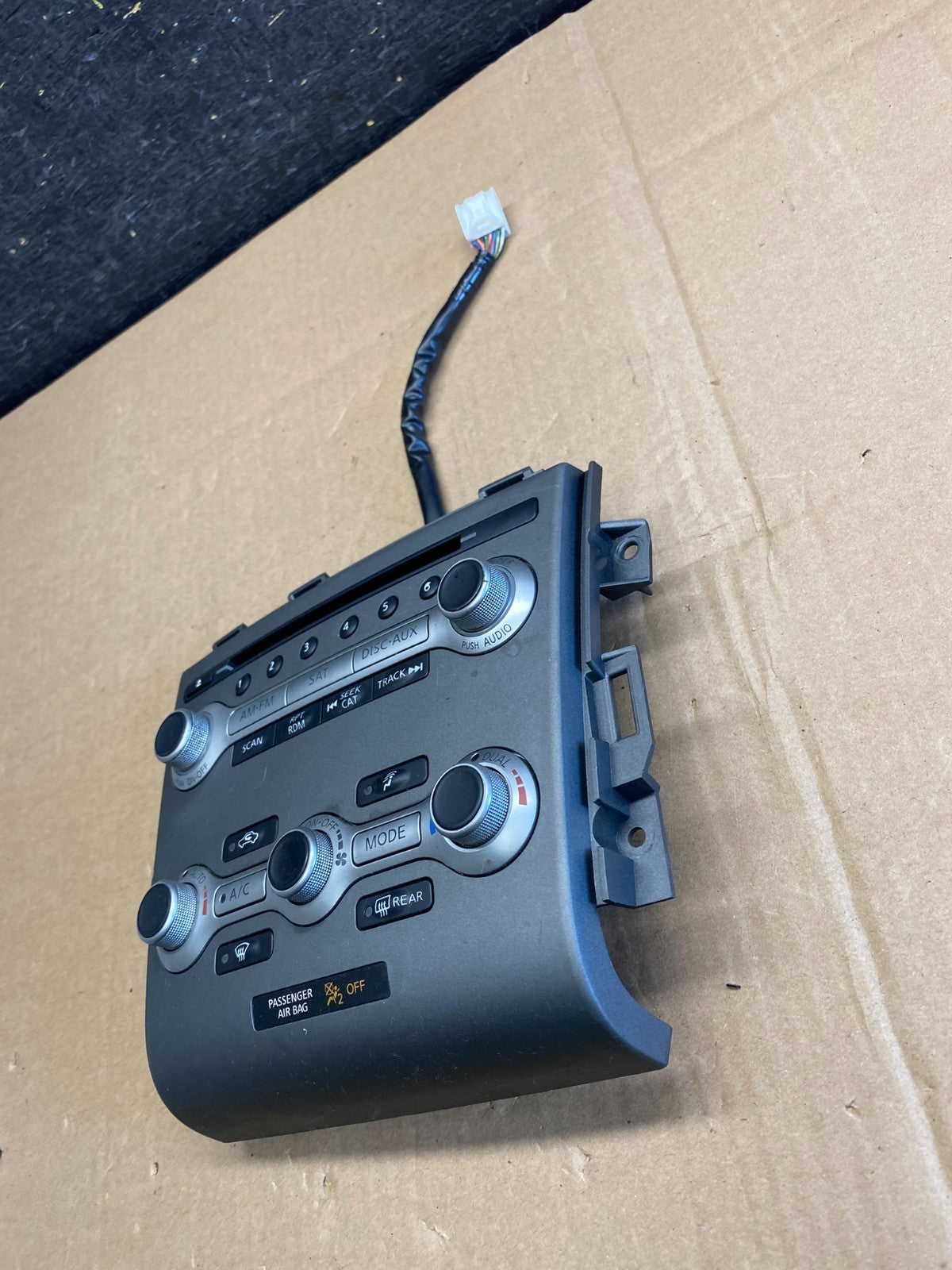 2009 Nissan Murano Temperature Climate A/C AC Control Panel AI3000 DG1