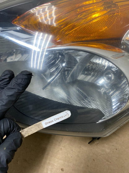 Sedan 2007 2008 2009 Nissan Altima Left Driver Headlight AH8254 DW4