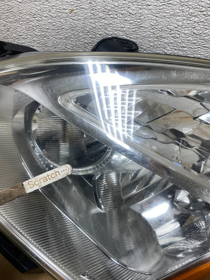 2009-2013 Nissan Rogue Left+Right Side Set Halogen Headlights OEM V4475 DW5