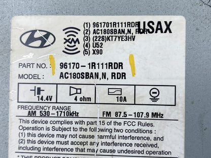 2015 2016 2017 Hyundai Accent Radio Cd Mp3 Player AA0029 DG6