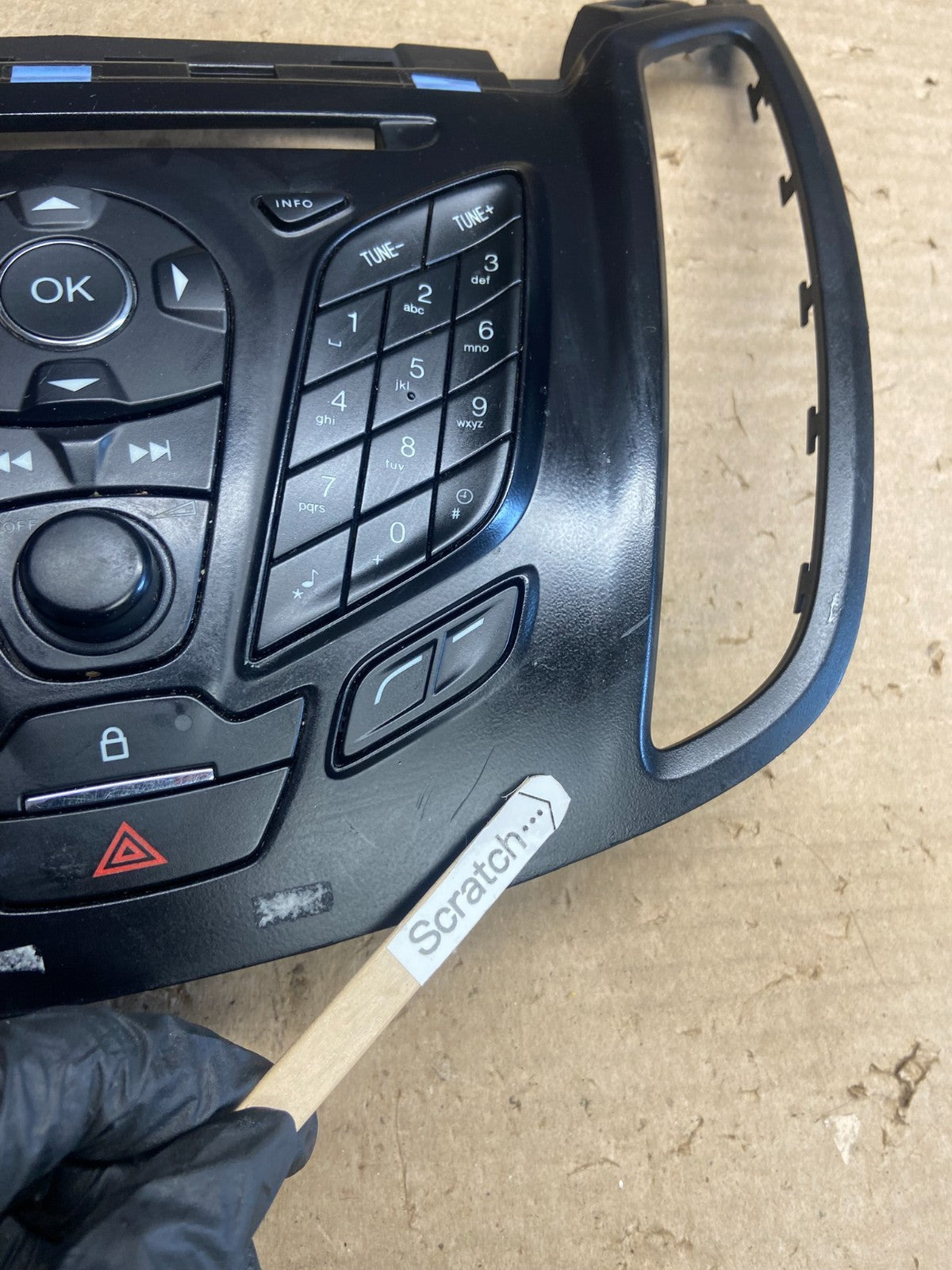 2013 2014 2015 2016 Ford Escape Dash Radio Control Panel Bezel ah5343 DG1