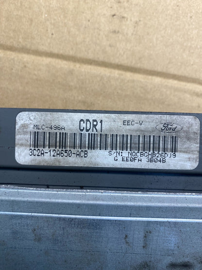 2003 Ford E350 Van 4.6L Engine Control Module Unit ECU 3C2A-12A650-ACB AB7364 DG2
