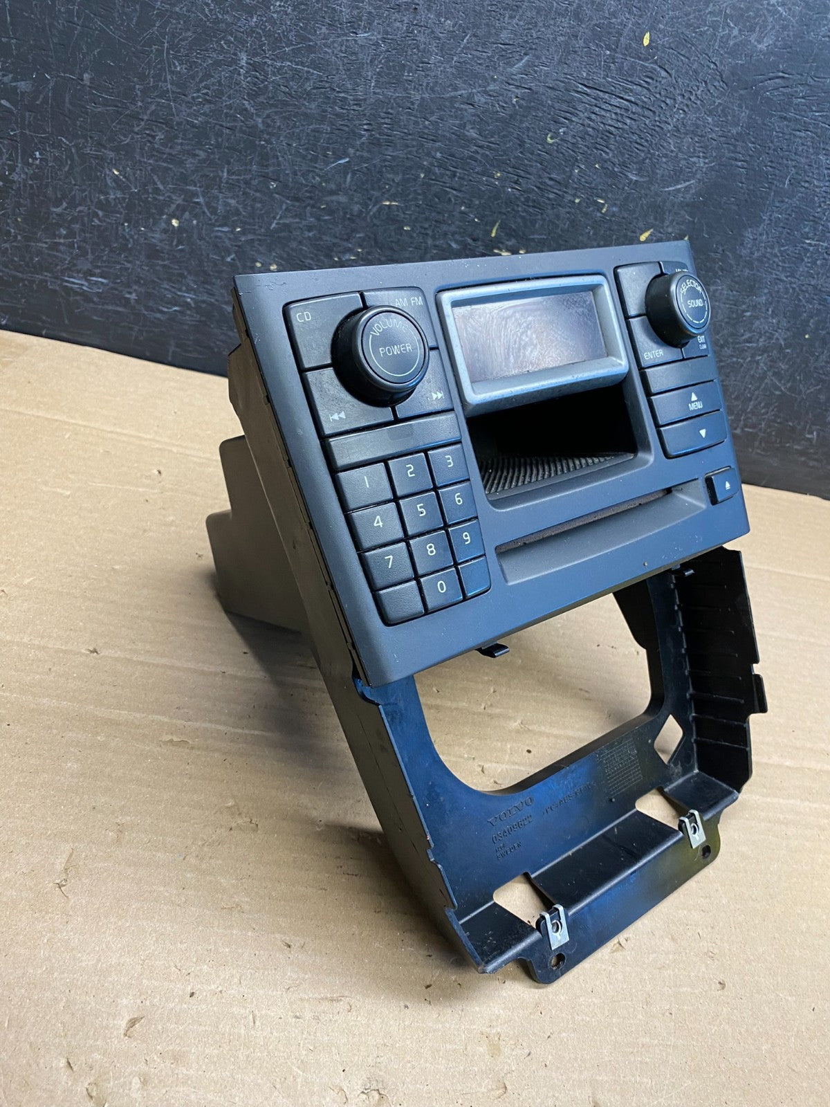 2003 to 2006 Volvo XC90 Center AM/FM Radio Panel Bezel AG5195 DG1