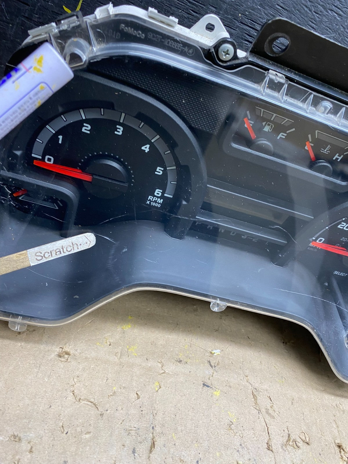 2009 to 2014 Ford E150 E250 E350 VAN Gauge Speedometer Cluster U5167 DG1