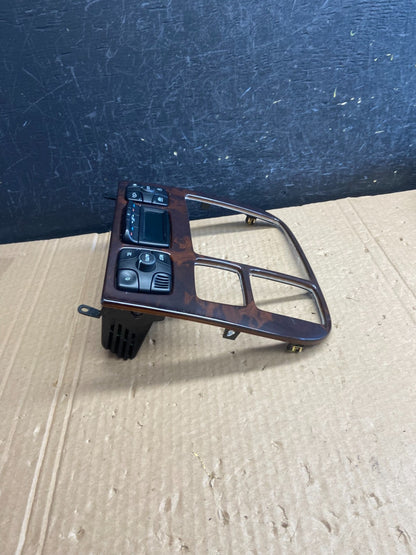 2000-2006 Mercedes S430 S500 W220 AC Heater Climate Control Trim Bezel AF6257 DG2