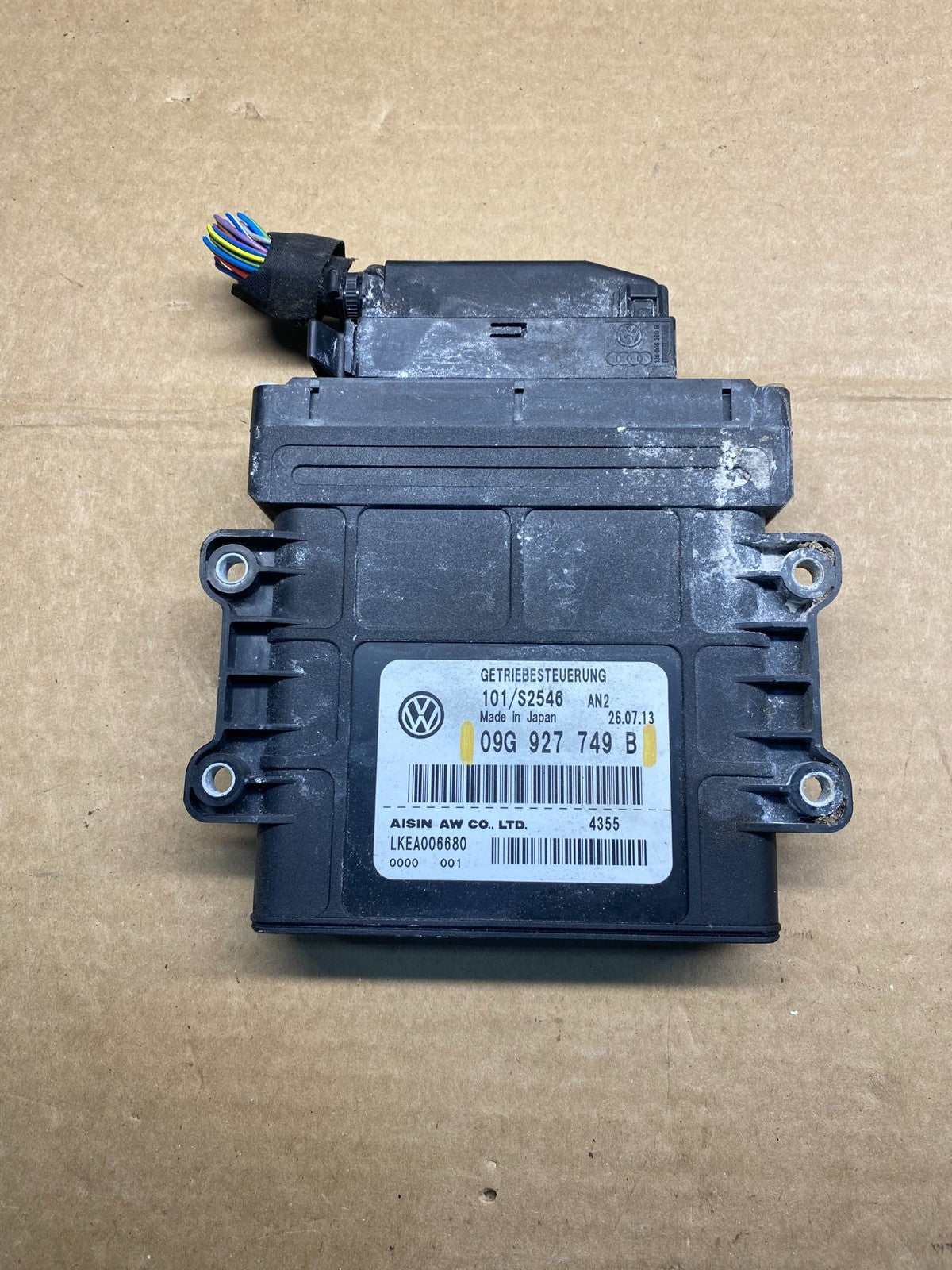 2015 Volkswagen Passat Transmission Computer Control TCM AF6865 DG1