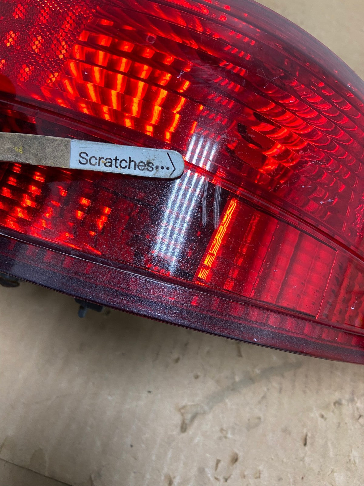 2005 Honda Accord Right Passenger Rh Side Tail Light AD1311 LK3