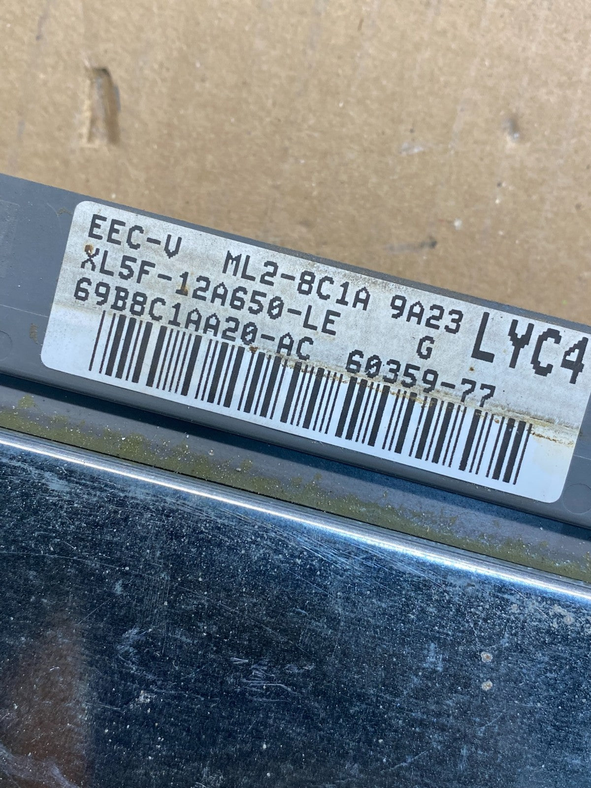 1999 2000 Ford Ranger 4.0L Engine Control Unit ECU Computer Module ah7318 DG2