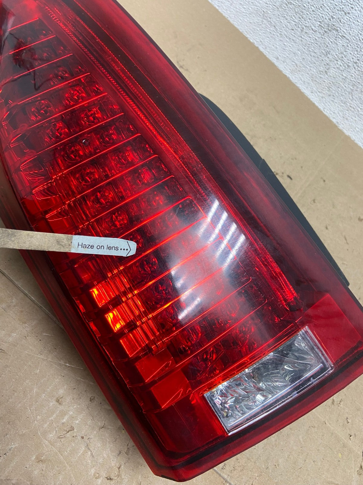 2008 to 2013 Cadillac CTS Left Driver Lh Side Led Side Tail light AE6116 LK4