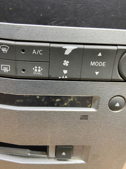 2004 2005 2006 Nissan Maxima Radio Panel Climate Control Bezel Trim OEM y7865 DG1