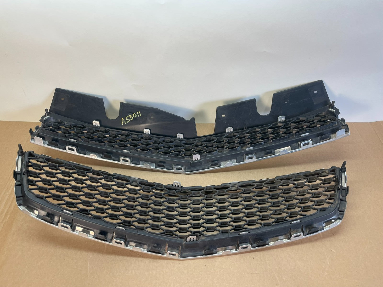 2010-2013 Chevrolet Equinox Upper Lower Set Front Chrome Grill Grille AG3011 DG3