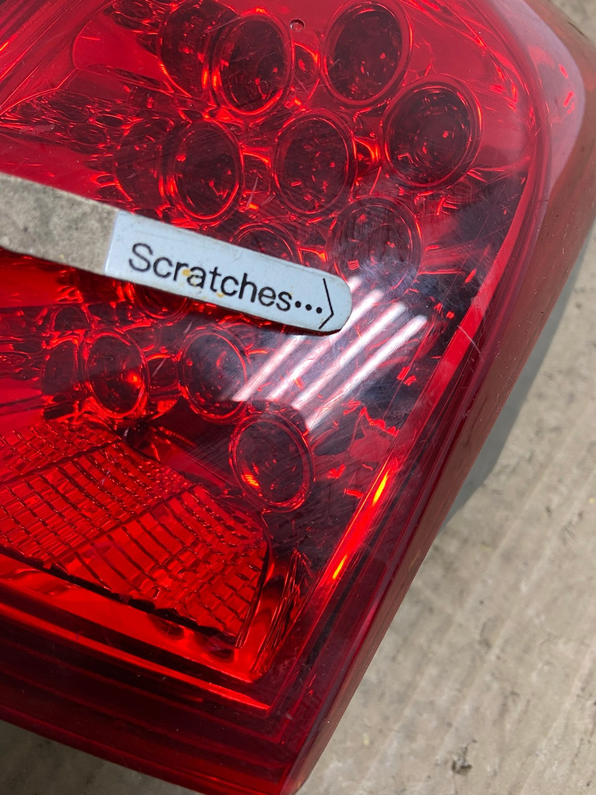 2007 2008 2009 Acura Mdx Left Driver Lh Side Tail Light AC0055 LK3