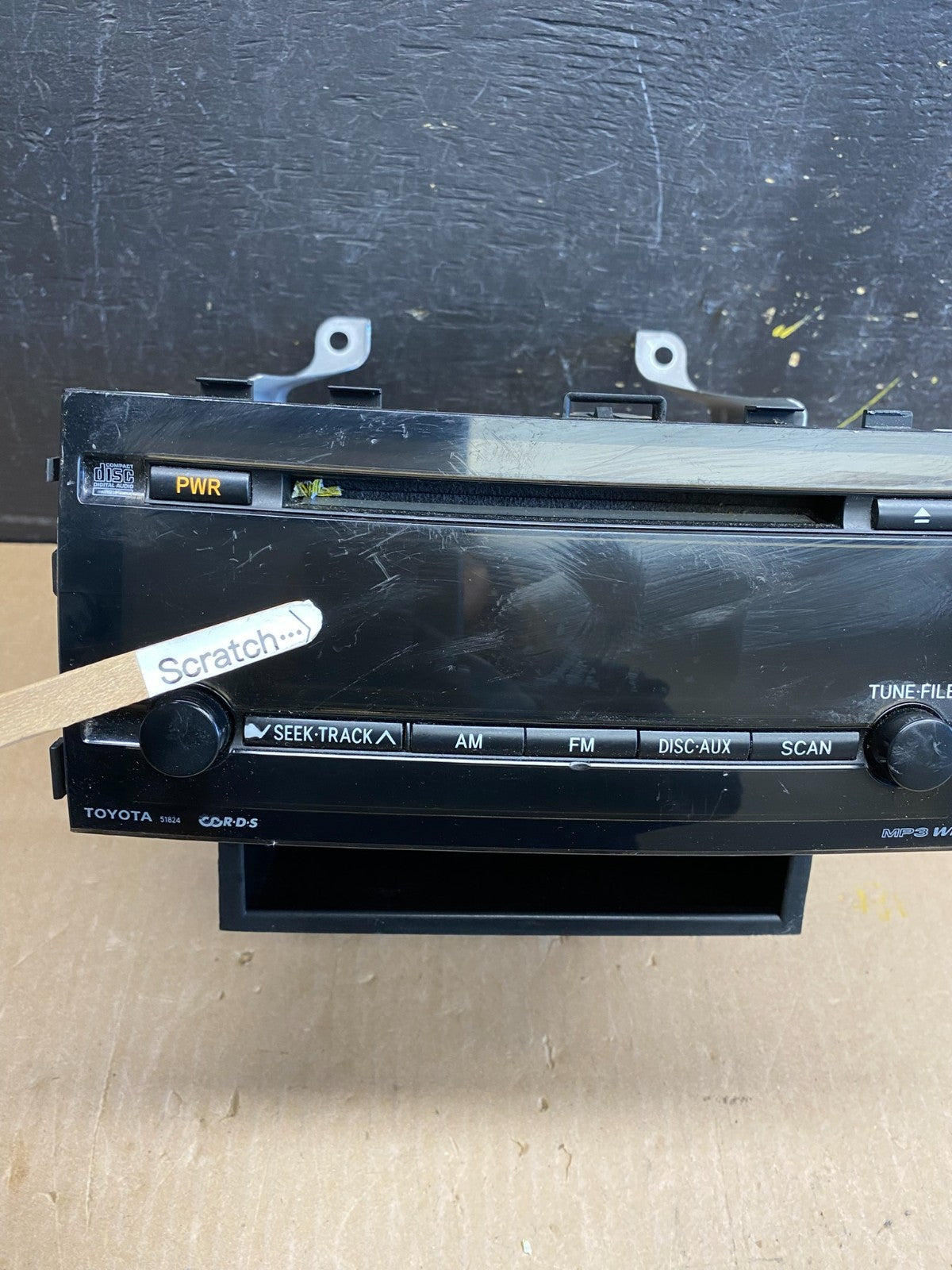 2006 to 2009 Toyota Prius OEM Radio AM/FM CD Player Oem T4477 DG1