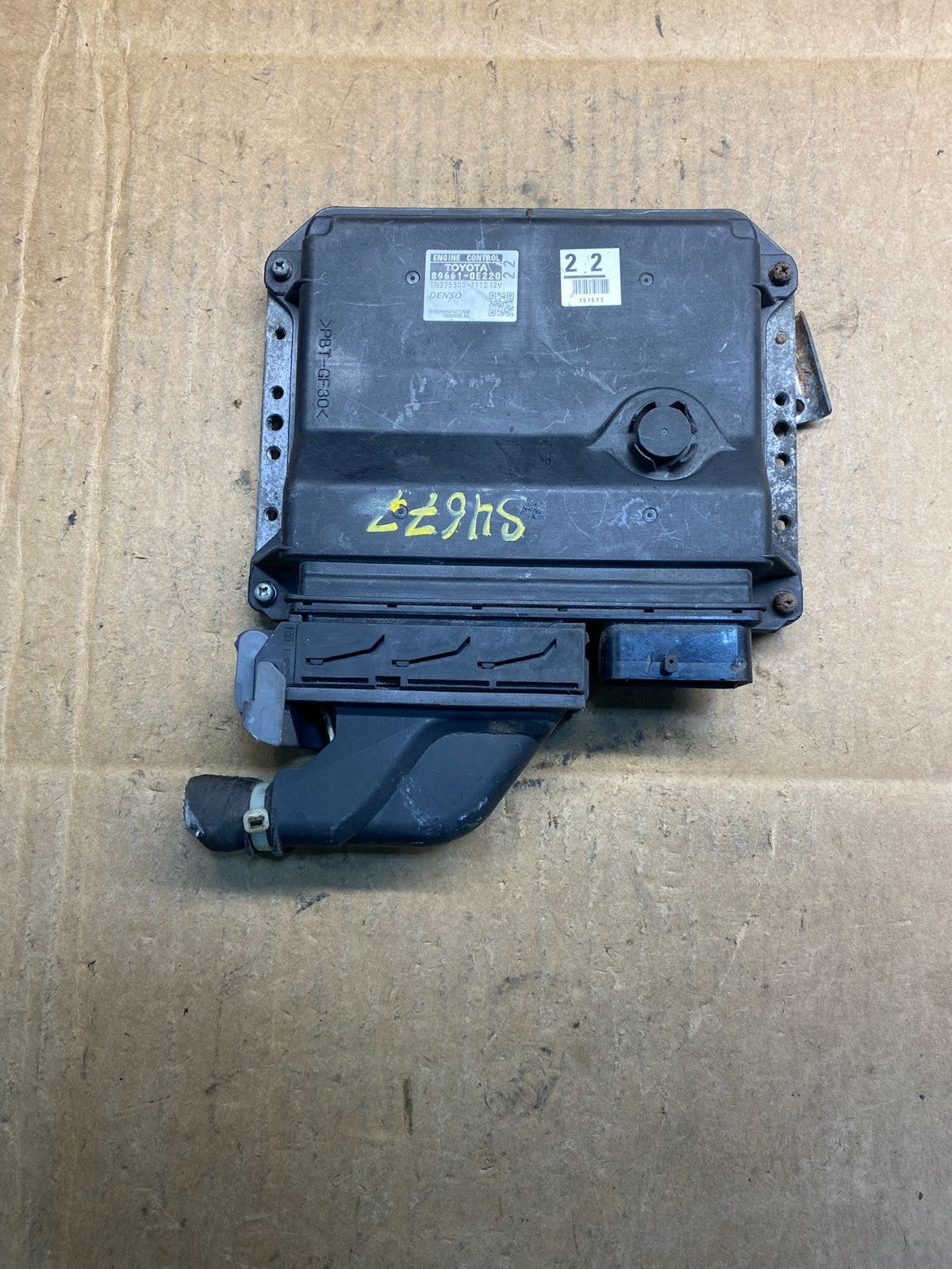 2010 Lexus RX350 Electronic Engine Control Module ECU ECM AB3843 DG0