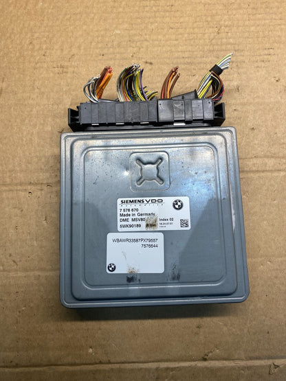 2007 to 2011 Bmw 328i X3 Ecm Ecu Engine Computer Module AF7653 DG0