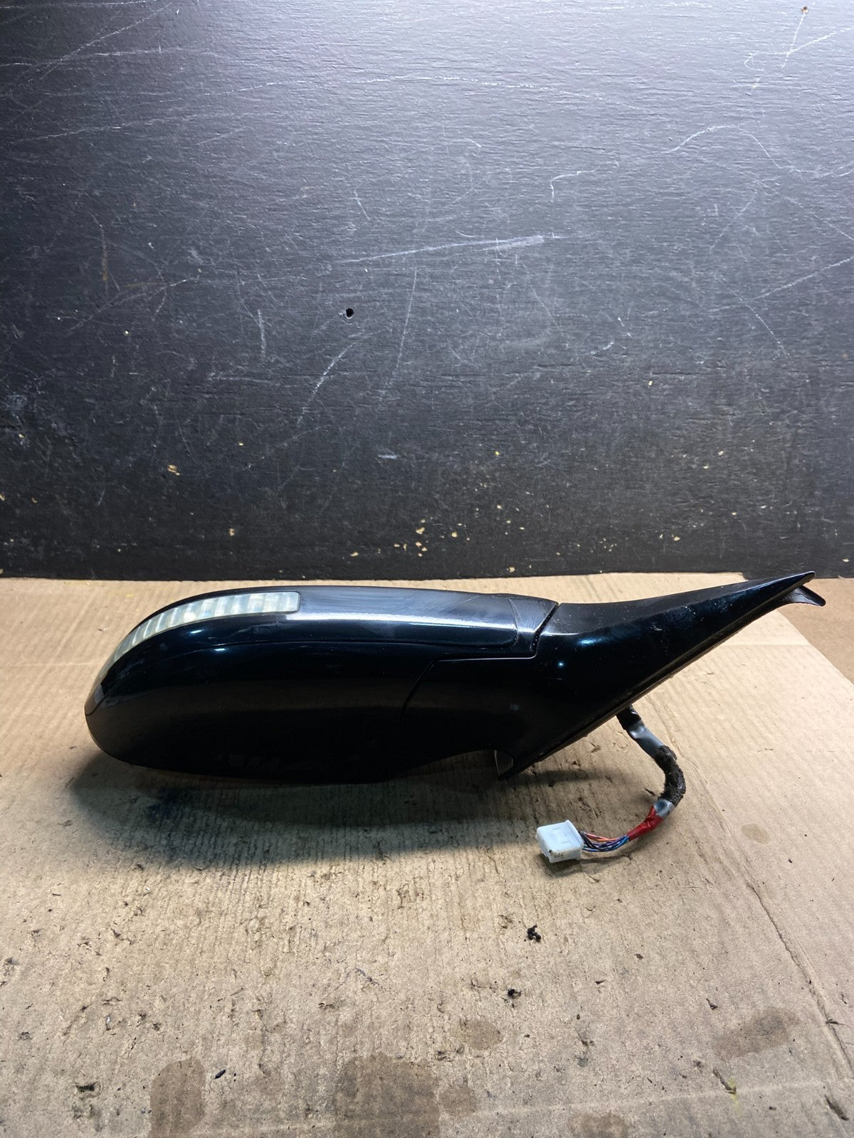 2009 to 2014 Nissan Maxima Right Passenger View Turn Signal Door Mirror Z0492 MS3