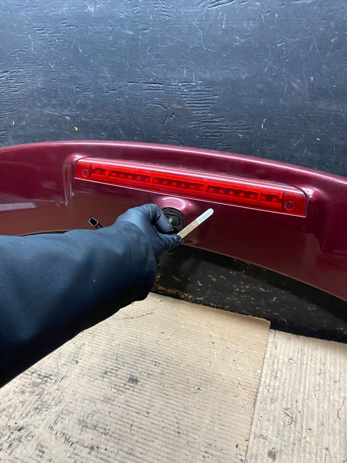 2000 to 2007 Ford Taurus Rear Wing Spoiler OEM V9504 DG11