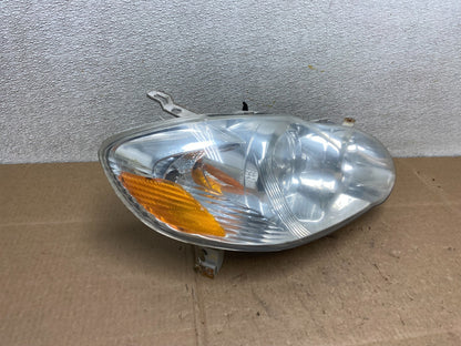 2005 to 2008 Toyota Corolla Right Passenger RH side Headlight Y8749 DW2