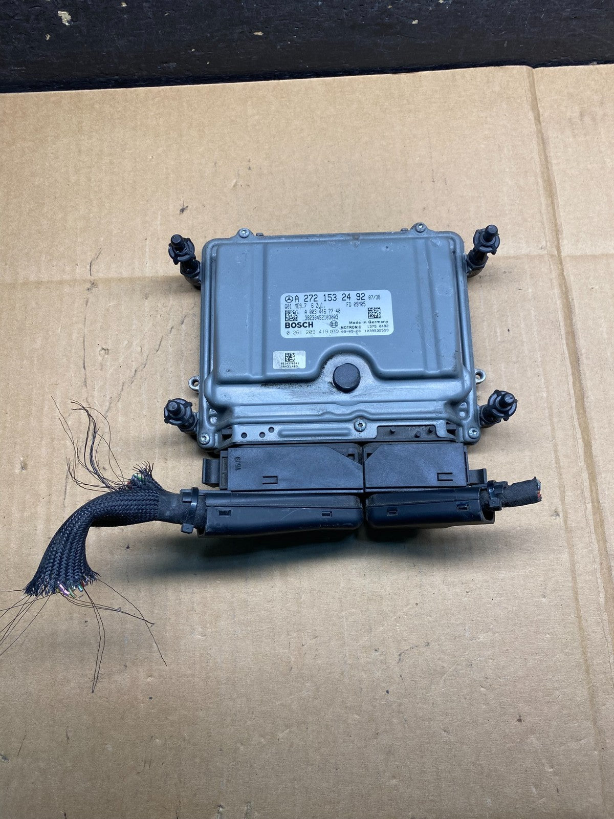 2006 to 2009 Mercedes 3.5L ECU E350 ML350 R350 Engine Computer Module AI9904 DW0