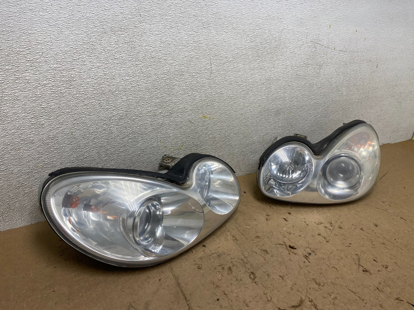 2002 - 2005 Hyundai Sonata Left+Right Headlights Halogen Oem X2609 DW2