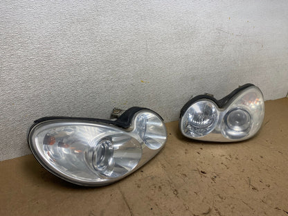 2002 - 2005 Hyundai Sonata Left+Right Headlights Halogen Oem X2609 DW2