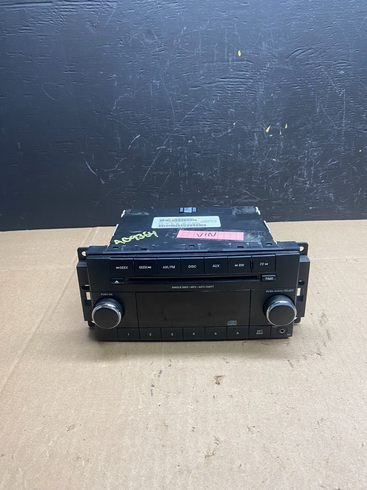 2007-2012 Chrysler Dodge Jeep Ram Radio CD MP3 AUX Receiver ab9364 DG0