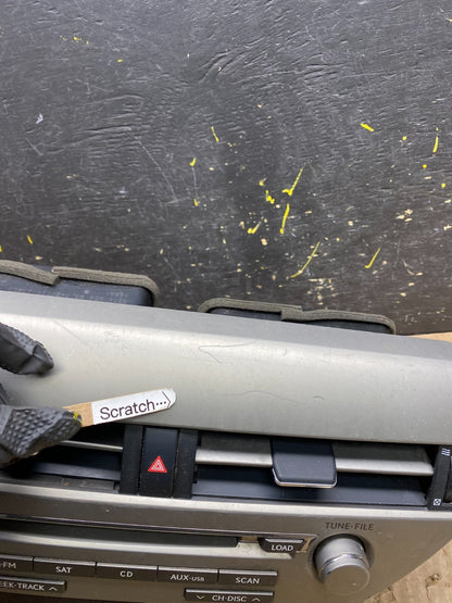 2012 - 2014 Lexus RX450H Climate Radio Control Air Vent Panel Bezel V9989 DG1