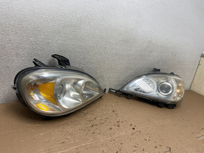 2002 - 2005 Mercedes ML ML350 ML500 Left+Right Side Halogen Headlights AB1572 DW2