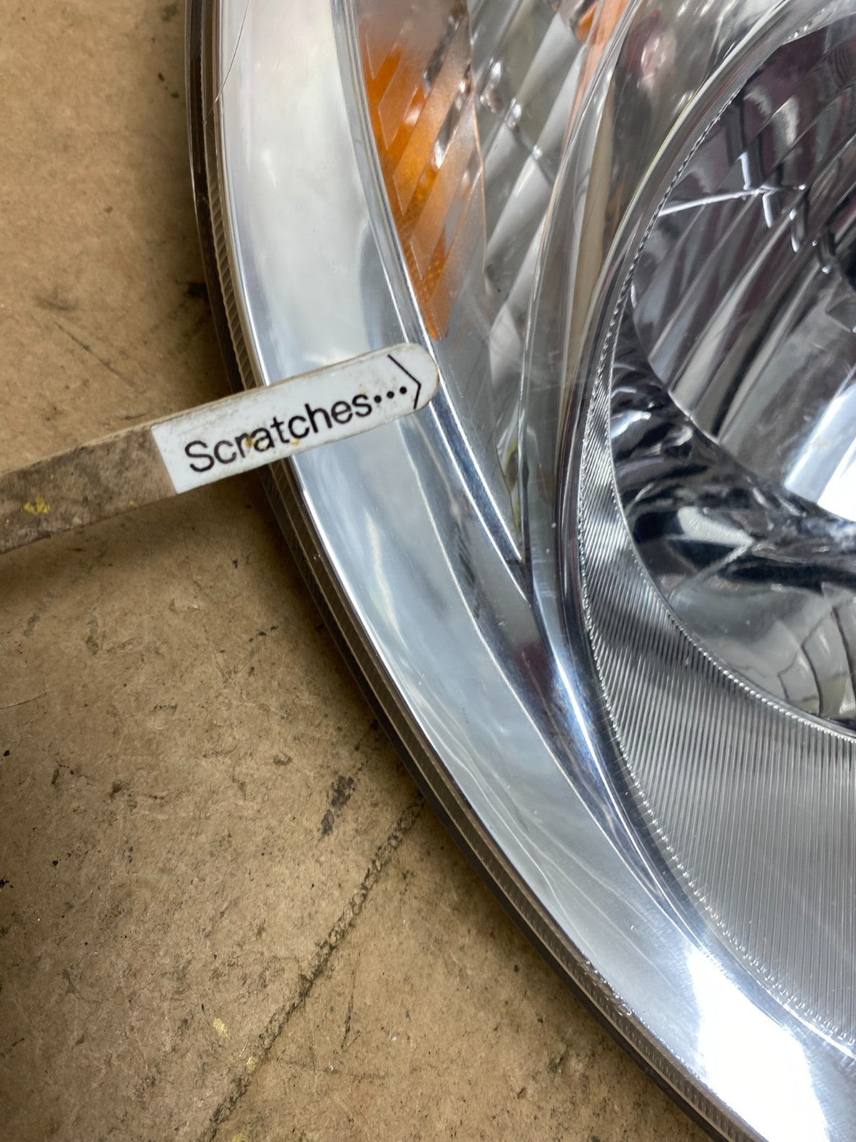 2007 2008 2009 2010 Hyundai Elantra Right Passenger Side Headlight AC3640 DW3