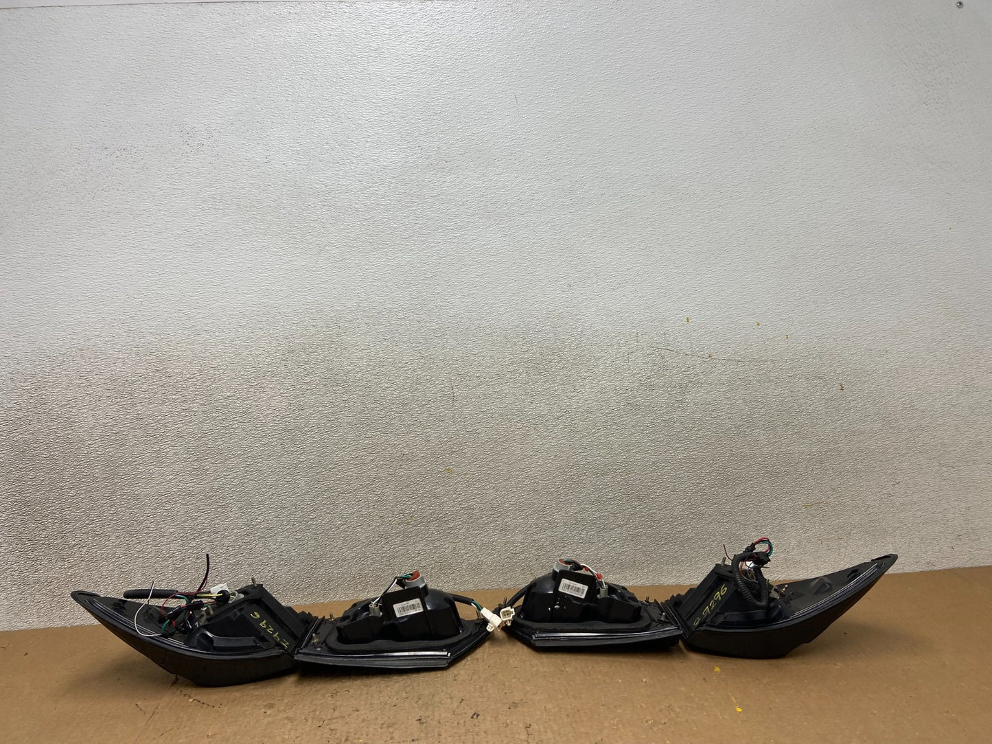 2006-2008 Lexus Is250 Is350 Left+Right Inner LED Black Tail Lights W5262 DW6