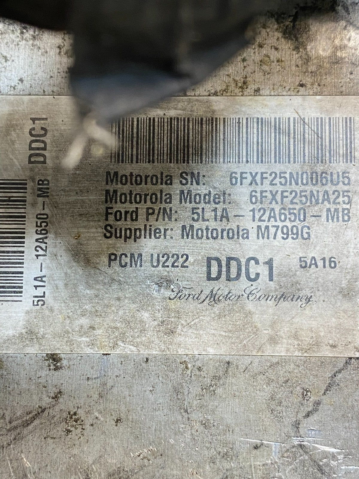 2005 Ford Expedition 5.4 Engine Control Computer ECM ECU ah9608 DG2