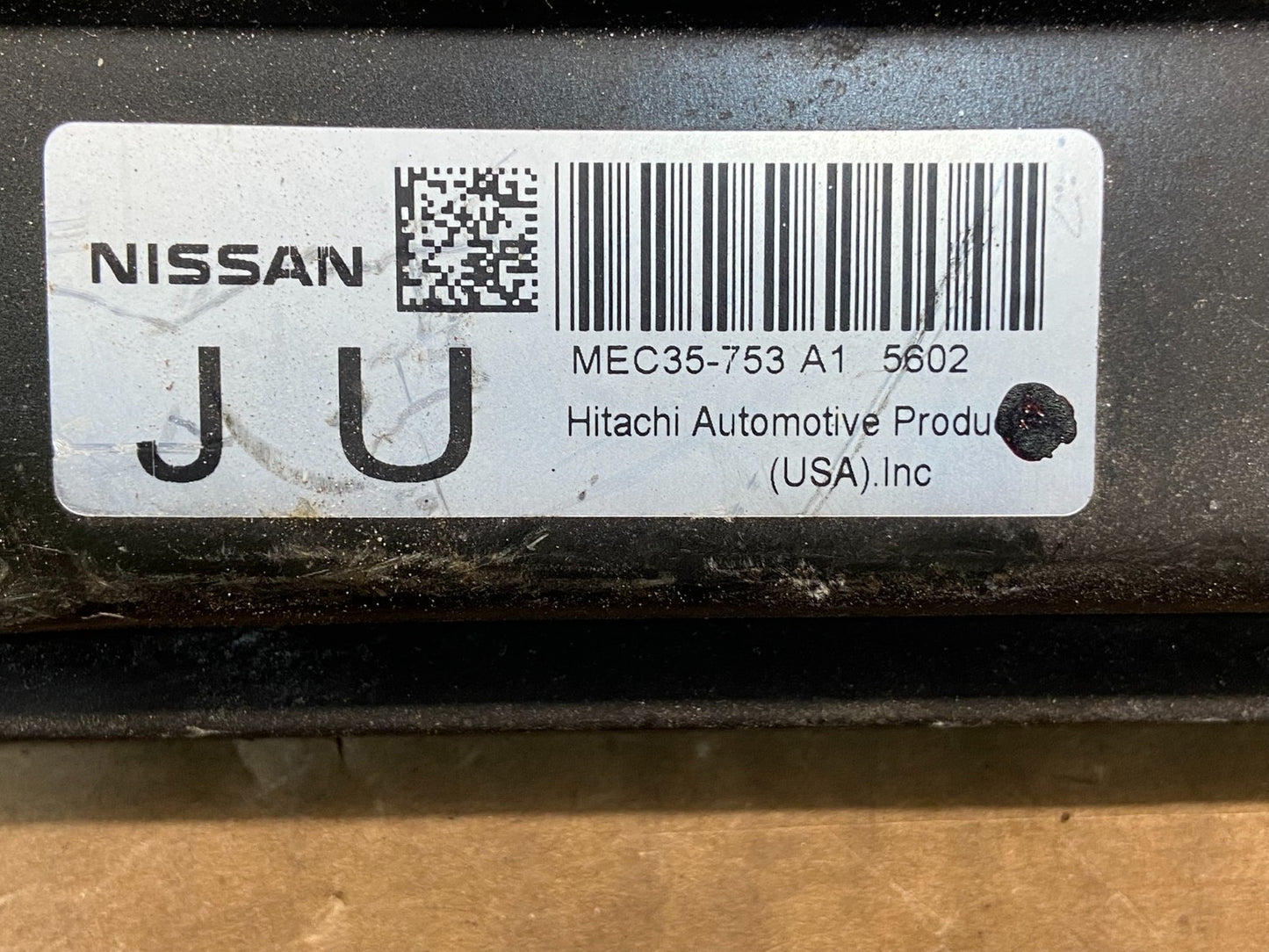 2005 Nissan Pathfinder Engine Control Module ECM MEC35-753 A1 AG1647 DW2