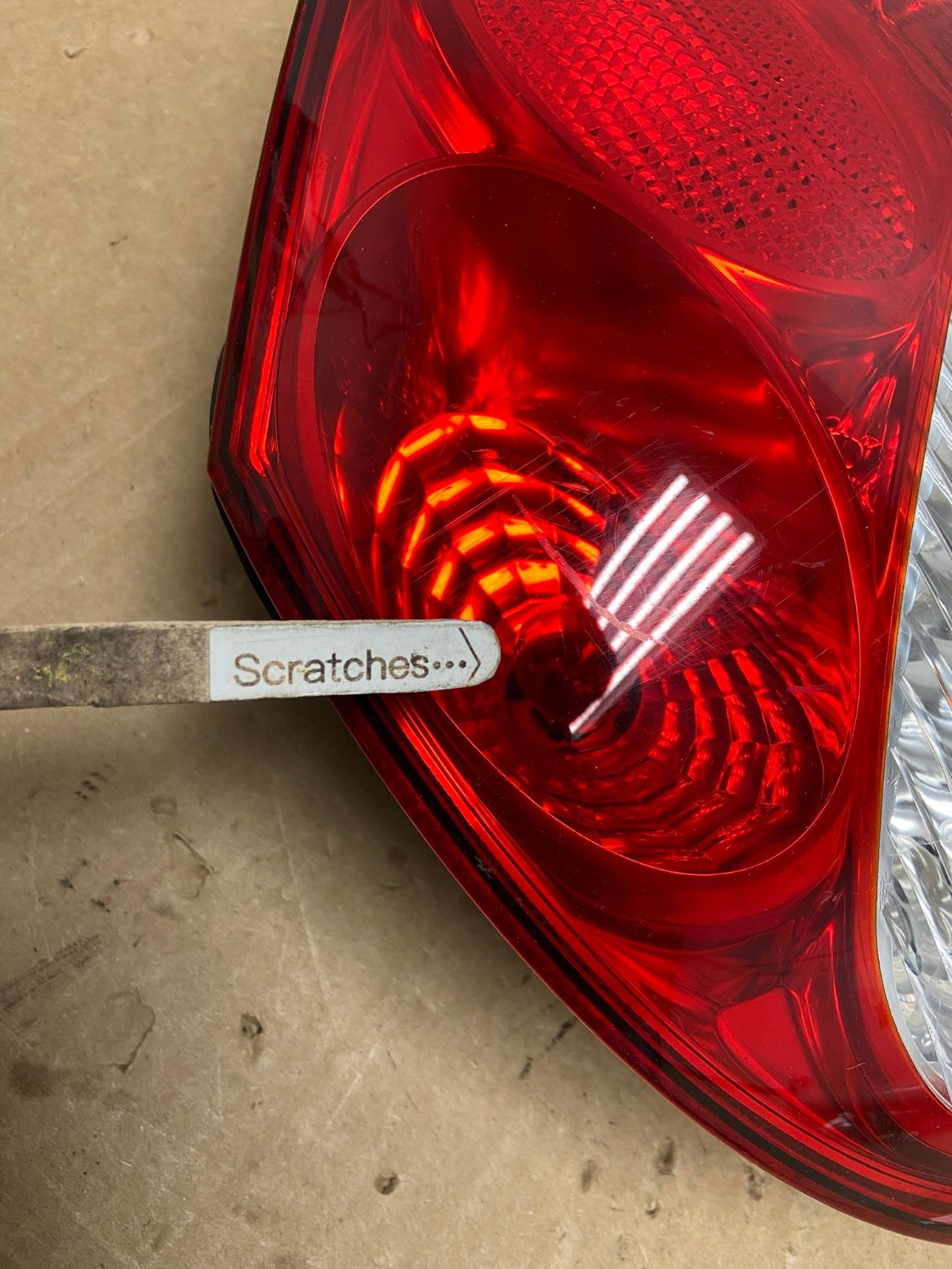 2001 to 2008 Jaguar X-Type Left Driver LH Side Tail Light AG1085 LK3
