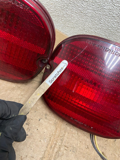 1991 to 1996 Chevrolet Corvette C4 Rear Set 4pcs Tail Lights AA4199 DG3