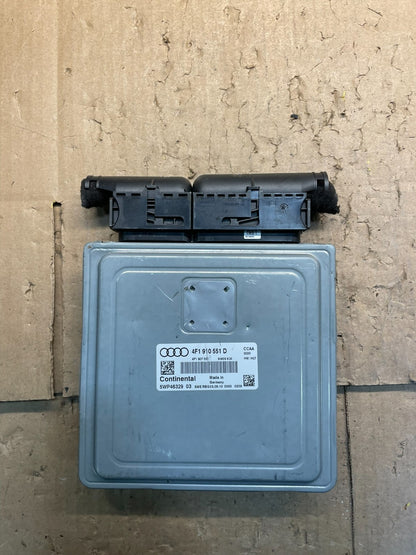 2009 2010 2011 Audi A6 3.0L Engine Computer 4F1910551D W1410 DG0