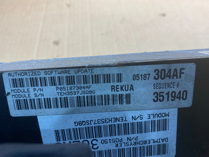 2008 Jeep Grand Cherokee Commander 3.7 Engine Computer ECU p05187304af AC0441 DG2