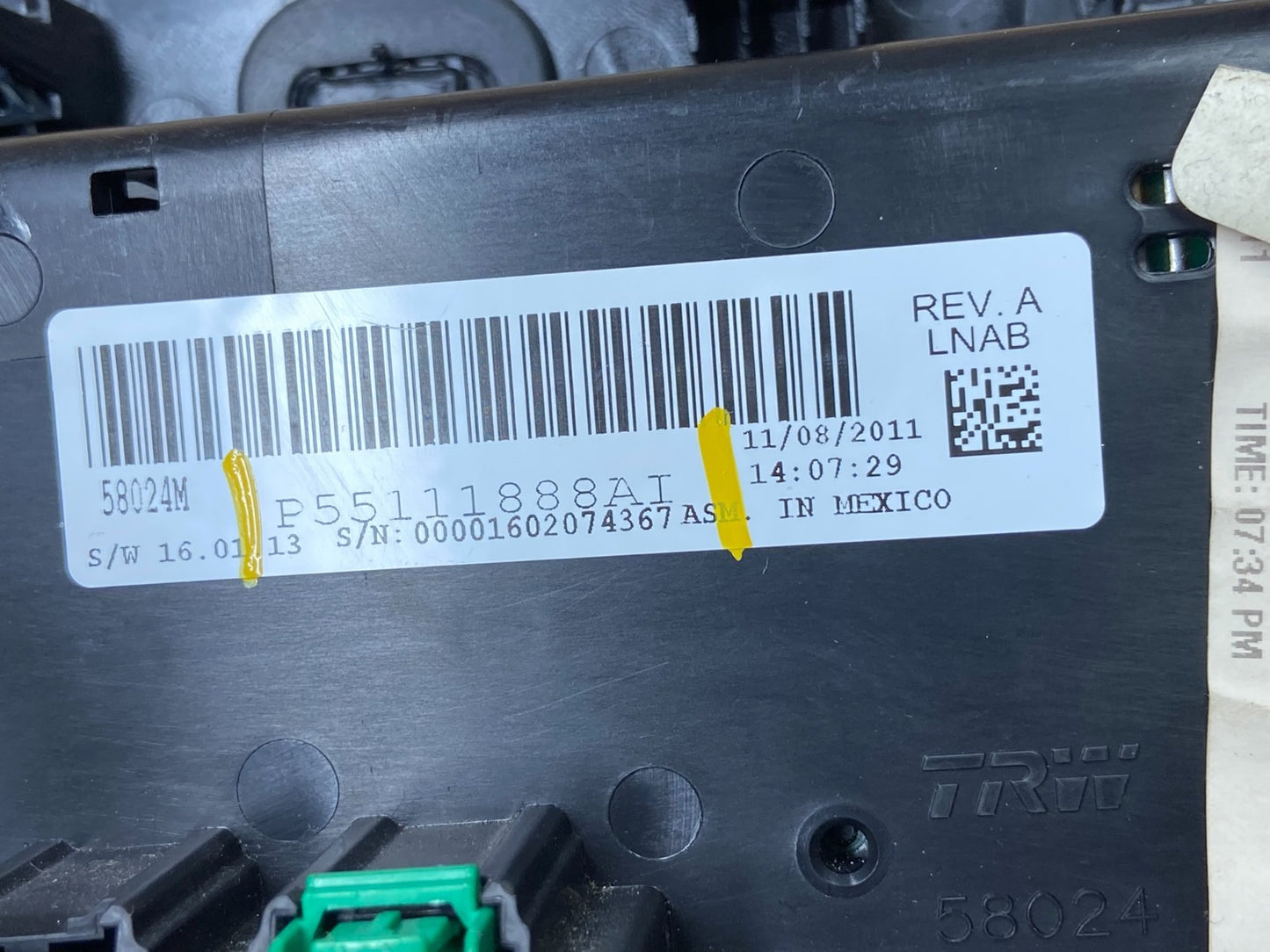 2011-2014 Chrysler 200 Heater AC Climate Switch Temperature Control T8671 DG5