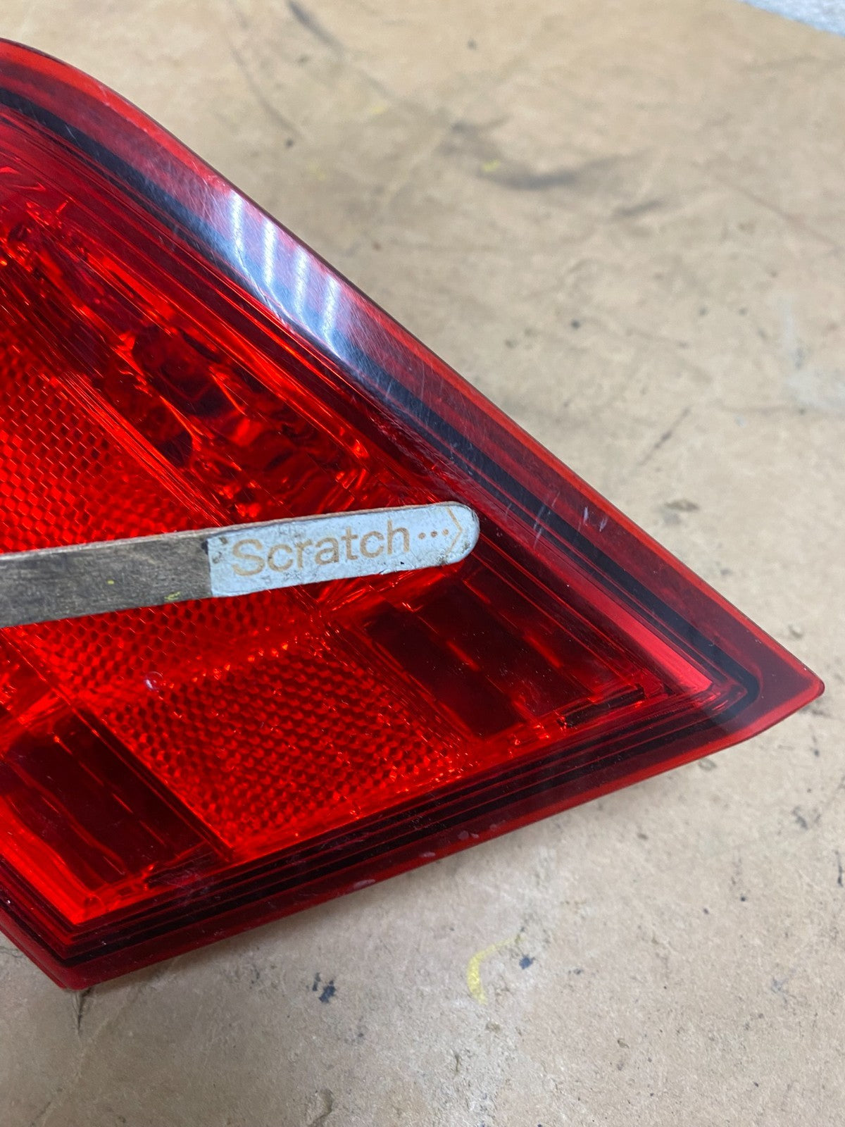 2010-2014 Subaru Legacy Right Passenger Rh Side Tail Light Inner Oem X4849 DW3