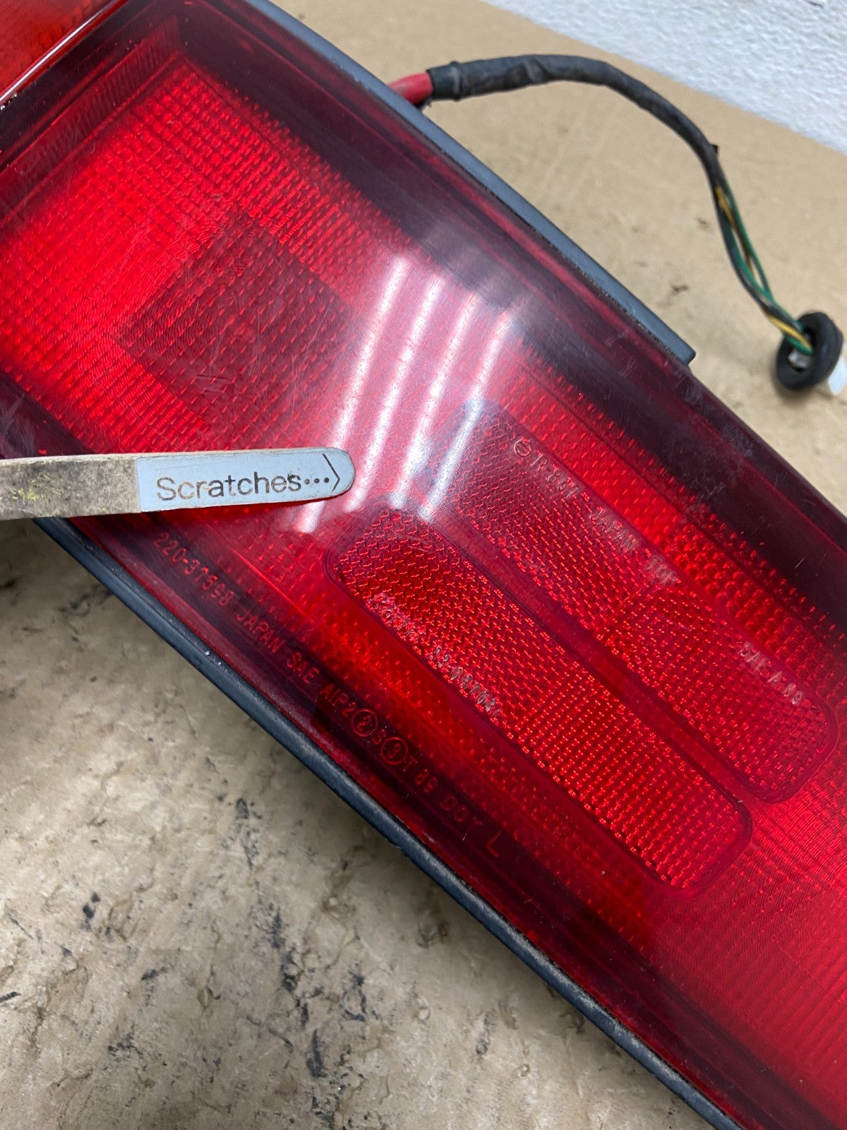 1991 to 1999 Mitsubishi 3000GT Left Driver LH Side Tail Light AF8183 LK3