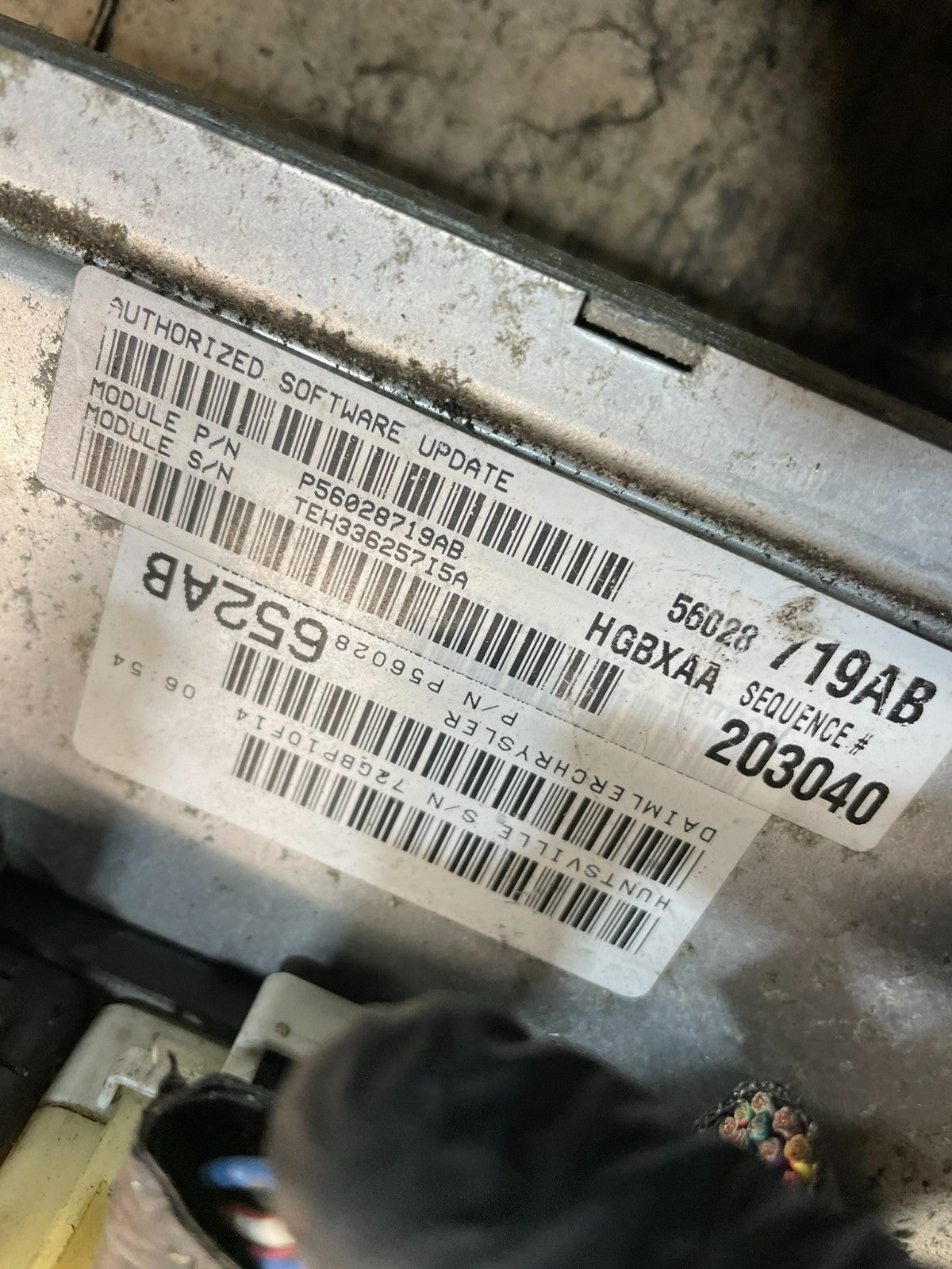 2003 Dodge Dakota 3.9L Engine Computer ECM ECU P56028719AB V9142 DG3