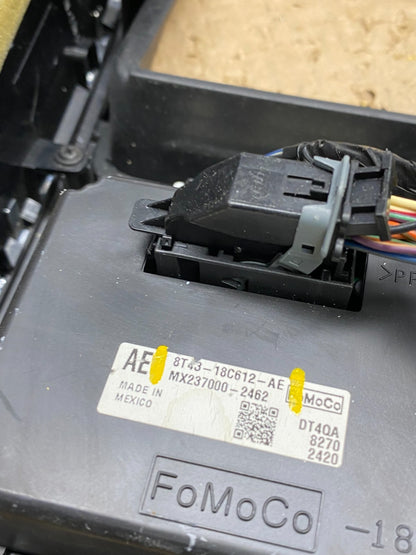 2007 - 2010 Ford Edge Heater Climate Control Radio Control Dash Bezel V7477 DG7