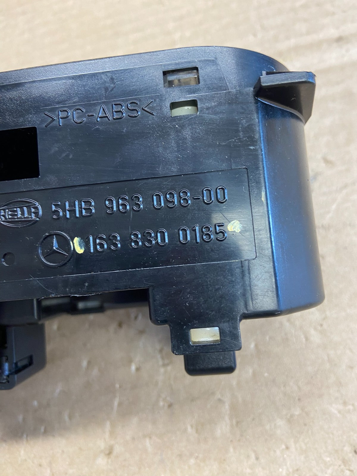 1998-2001 Mercedes ML320 AC Temp Heater Climate Control AH1458 DG4