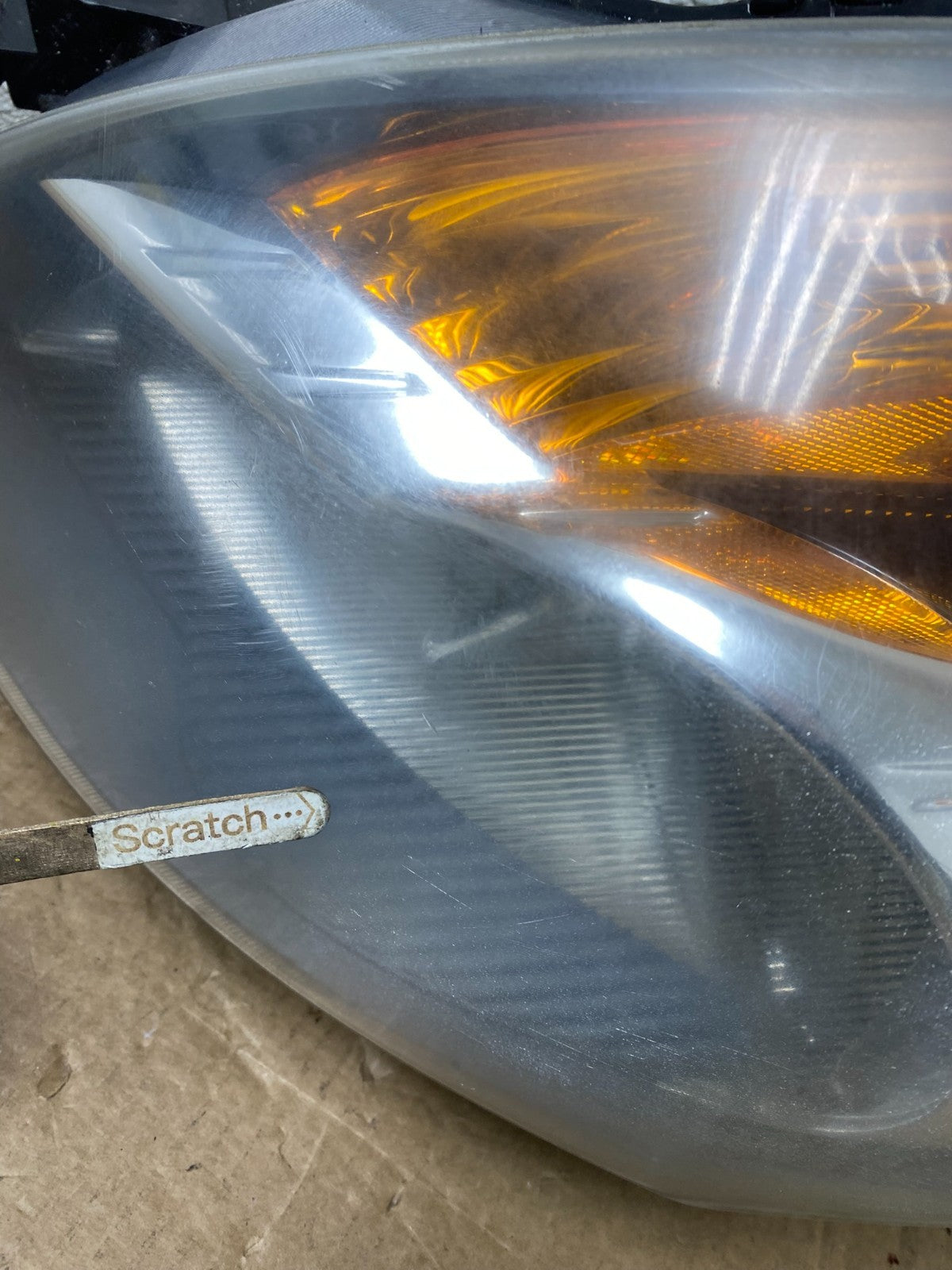 Sedan 2007 2008 2009 Nissan Altima Left+Right Set Headlights V3600 DW4