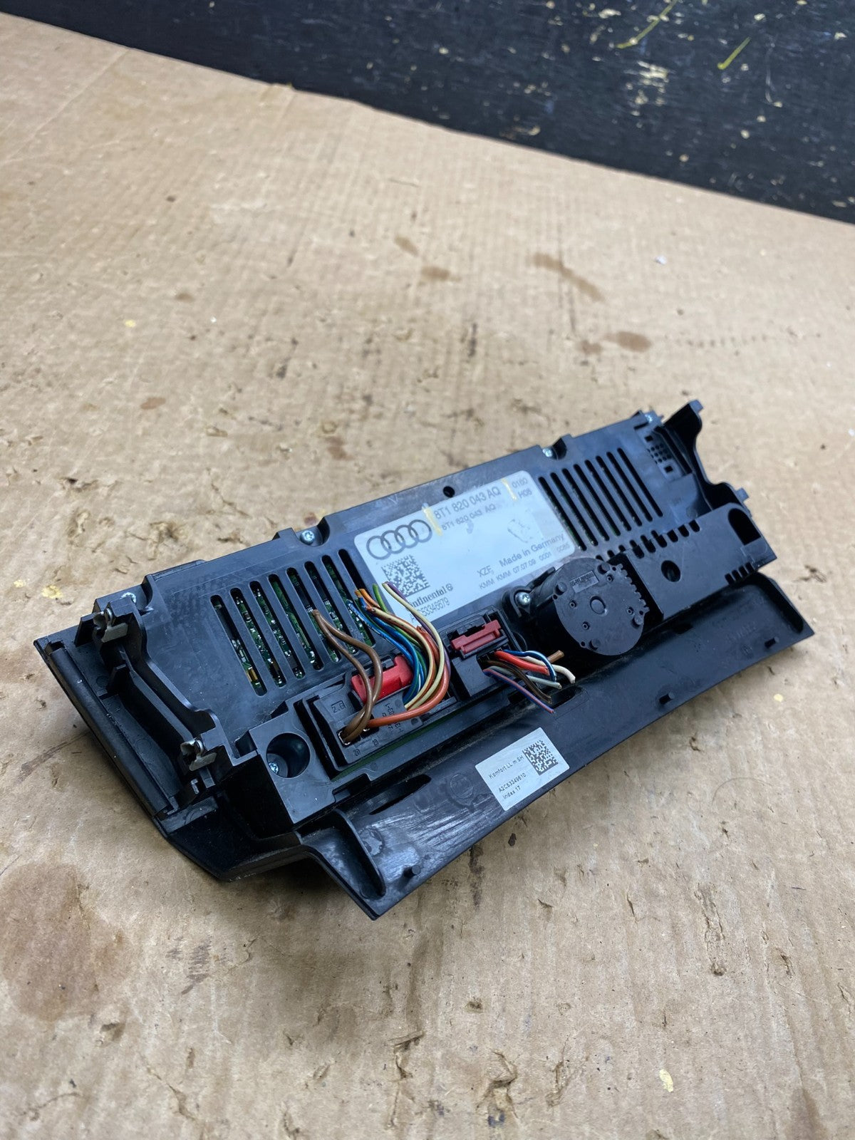 2009 - 2012 Audi A4 A5 Front Heater AC Climate Control Panel Oem z4461 DG3