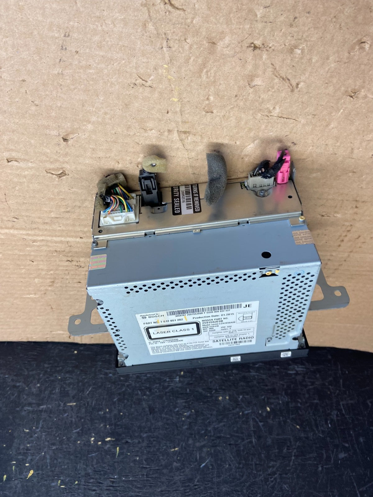 2015 to 2016 Nissan Sentra Versa Radio CD Player AM/FM 259159JE0B af2623 DG4