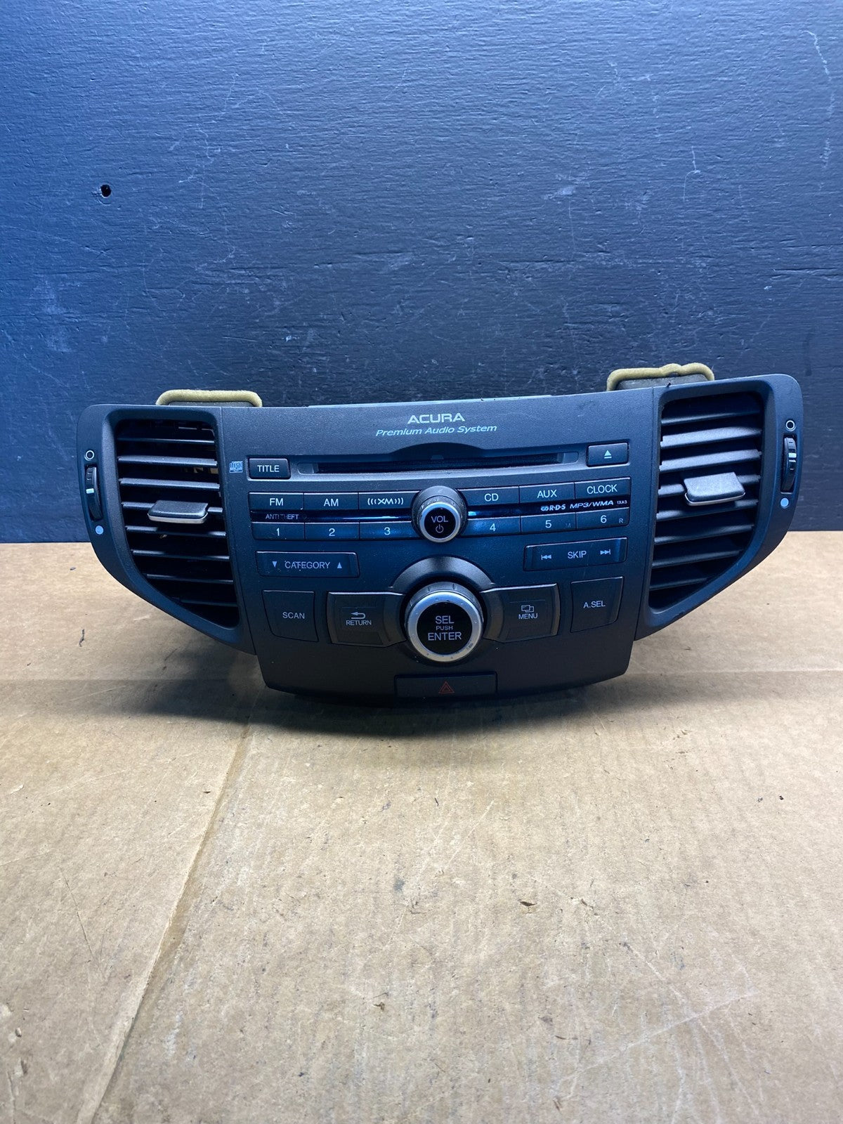 2009 to 2010 Acura TSX AM/FM CD Player Radio Audio System Air Vent ad3614 DG0