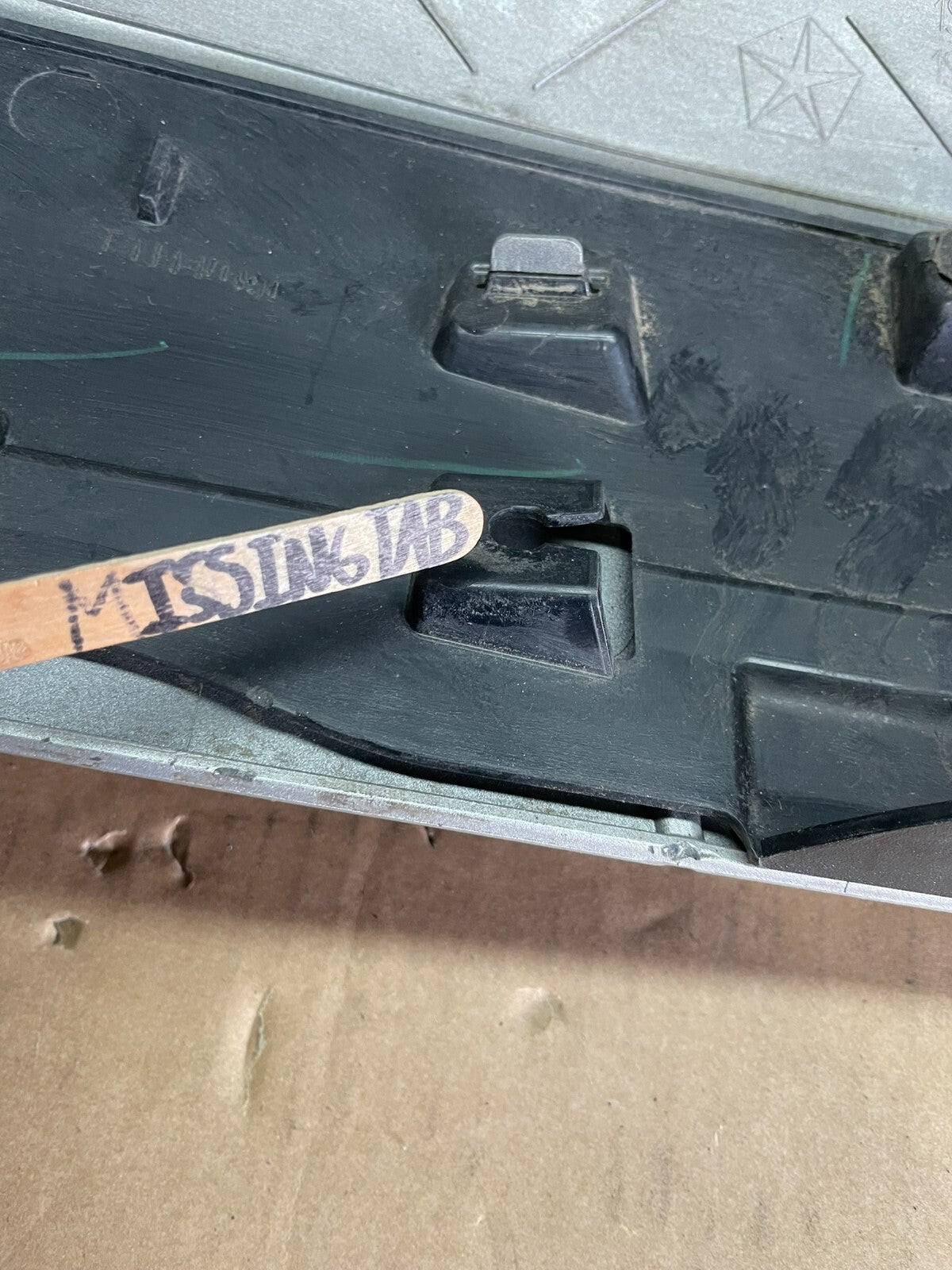 2011 to 2018 Dodge Grand Caravan Tail Gate Trim Molding With Camera OEM L9188 DG17