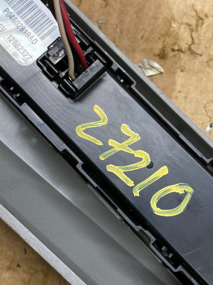 2007 2010 Chrysler Sebring Center Dash Radio Clock Bezel Trim Panel Oem Z7210 DG6