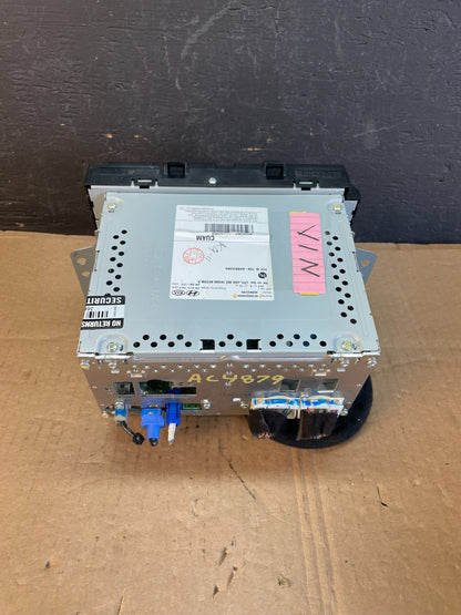 2018 to 2019 Hyundai Sonata AM/FM Radio Receiver Screen 96160c2ua04x AC4879 DG6